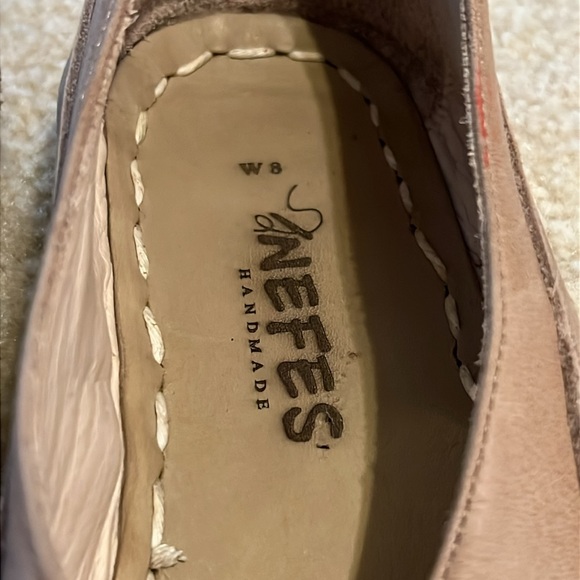 Nefes Handmade Barefoot Loafers for Women Crazy Vision Size 8 - Picture 3 of 5